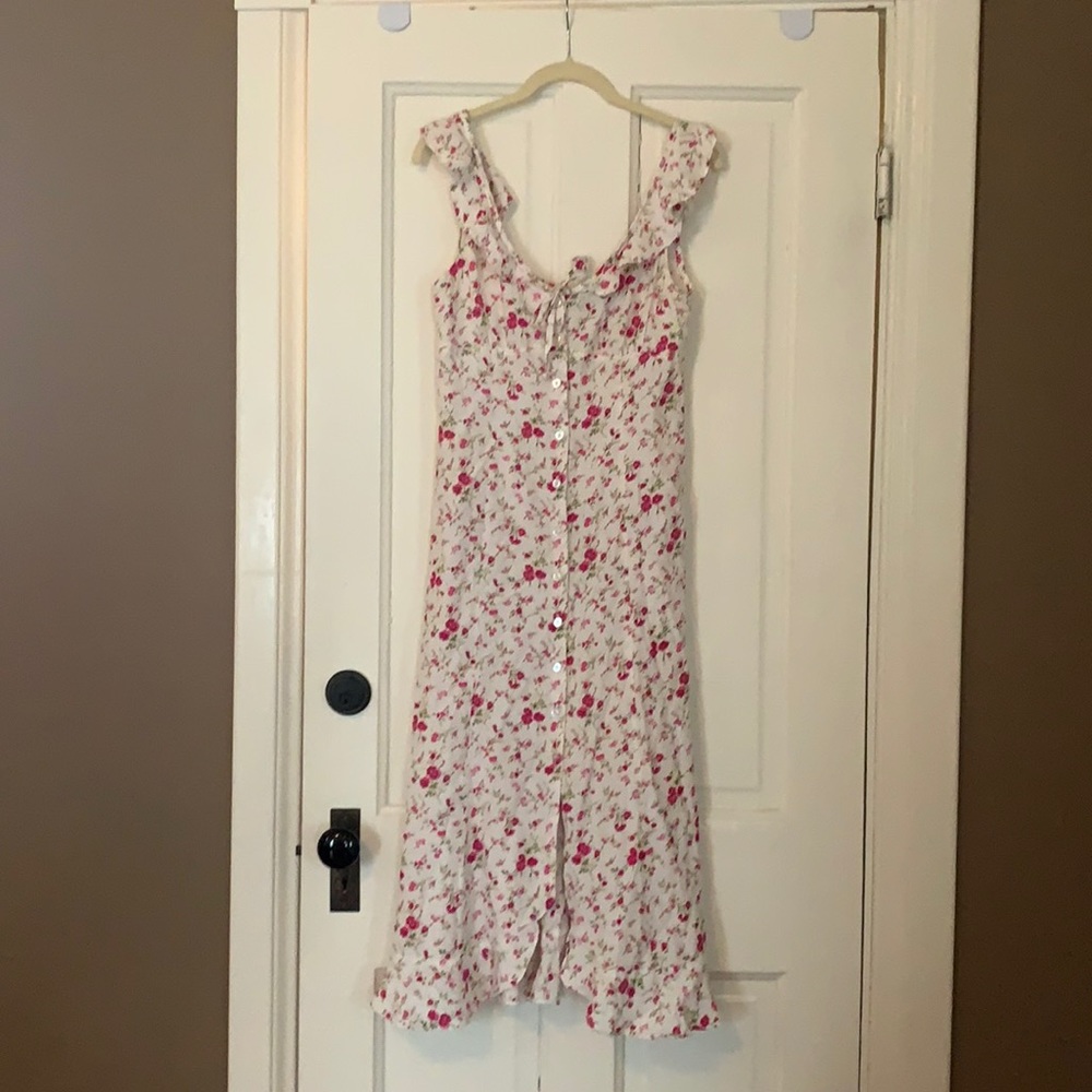 Long floral dress